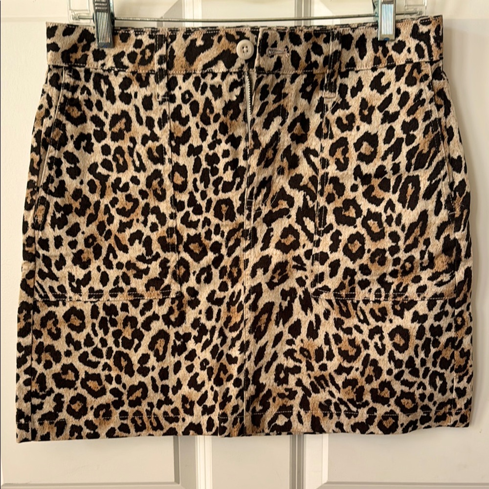 J.Crew cotton mini skirt size 6